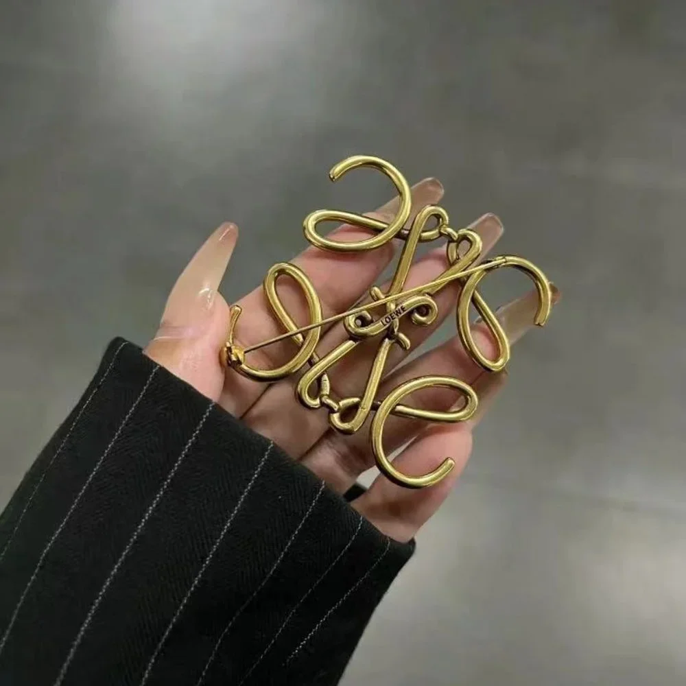 Loewe | Jewelry | Loewe Gold Brooch | Poshmark